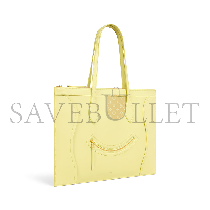ce1i*e flat cabas new lU*gage in glossy calfskin 123963gw4.11cu (44.5*31.5*0.5cm)